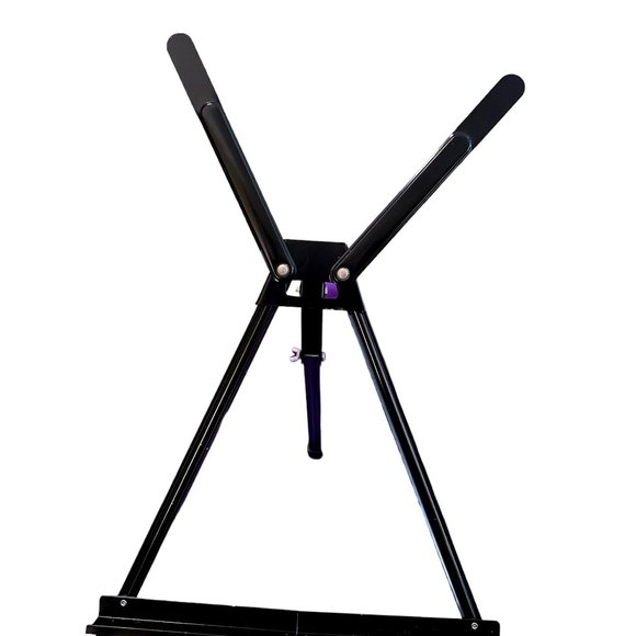 Martin Angelina Table-Top Metal Easel, 22" x 14" W x 14" D, Black - Picture 2 of 8